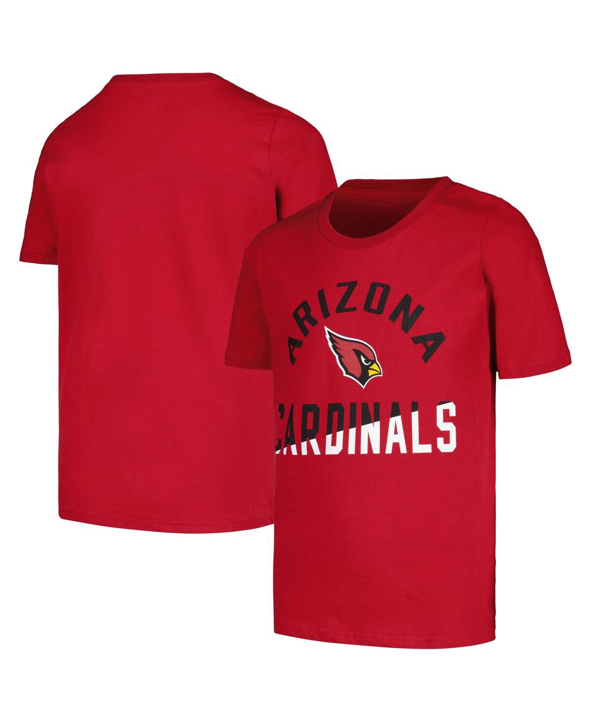 Outerstuff Kids' Big Boys Cardinal Arizona Cardinals Halftime T-shirt