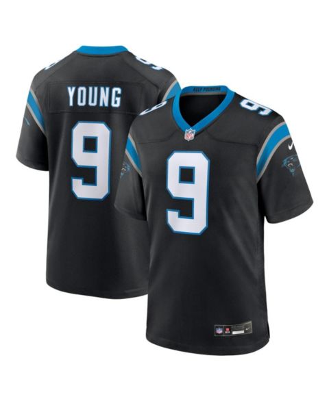Мужской топ Nike Bryce Young Carolina Panthers Team Game Jersey, цвет: Чёрный