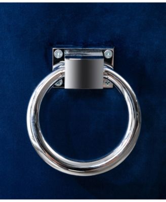 26" L x 20" W x 42" H Velvet Upholstered Side Chairs with Stainless Steel Legs, Set of 2