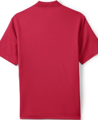 Men's School Uniform Short Sleeve Solid Active Polo Shirts