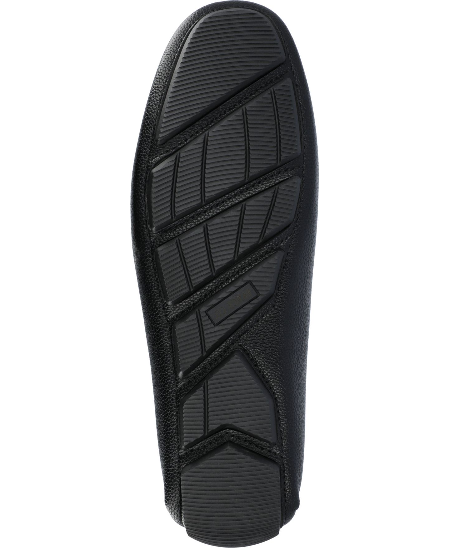 Мужские туфли Vance Co. Griffin Tru Comfort Foam Slip-On Driving, цвет: Чёрный — фото 5