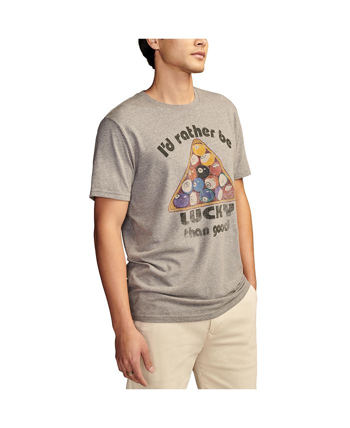 Lucky Brand Men's Short Sleeve Lucky Billiards T-shirt - Macy's