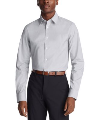 Calvin Klein Men's Slim-Fit Steel Plus Dress Shirt - Macy's