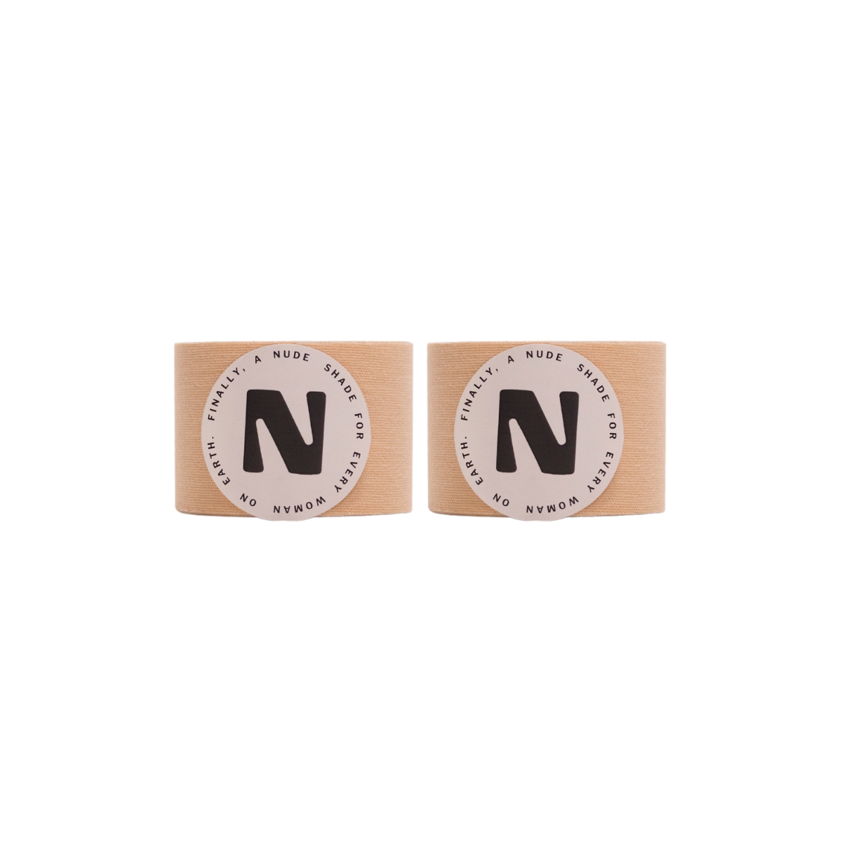 Women's The Grip Kit: Nude Shade Sweat-Proof Boob Tape 2-Pack Set - Almond