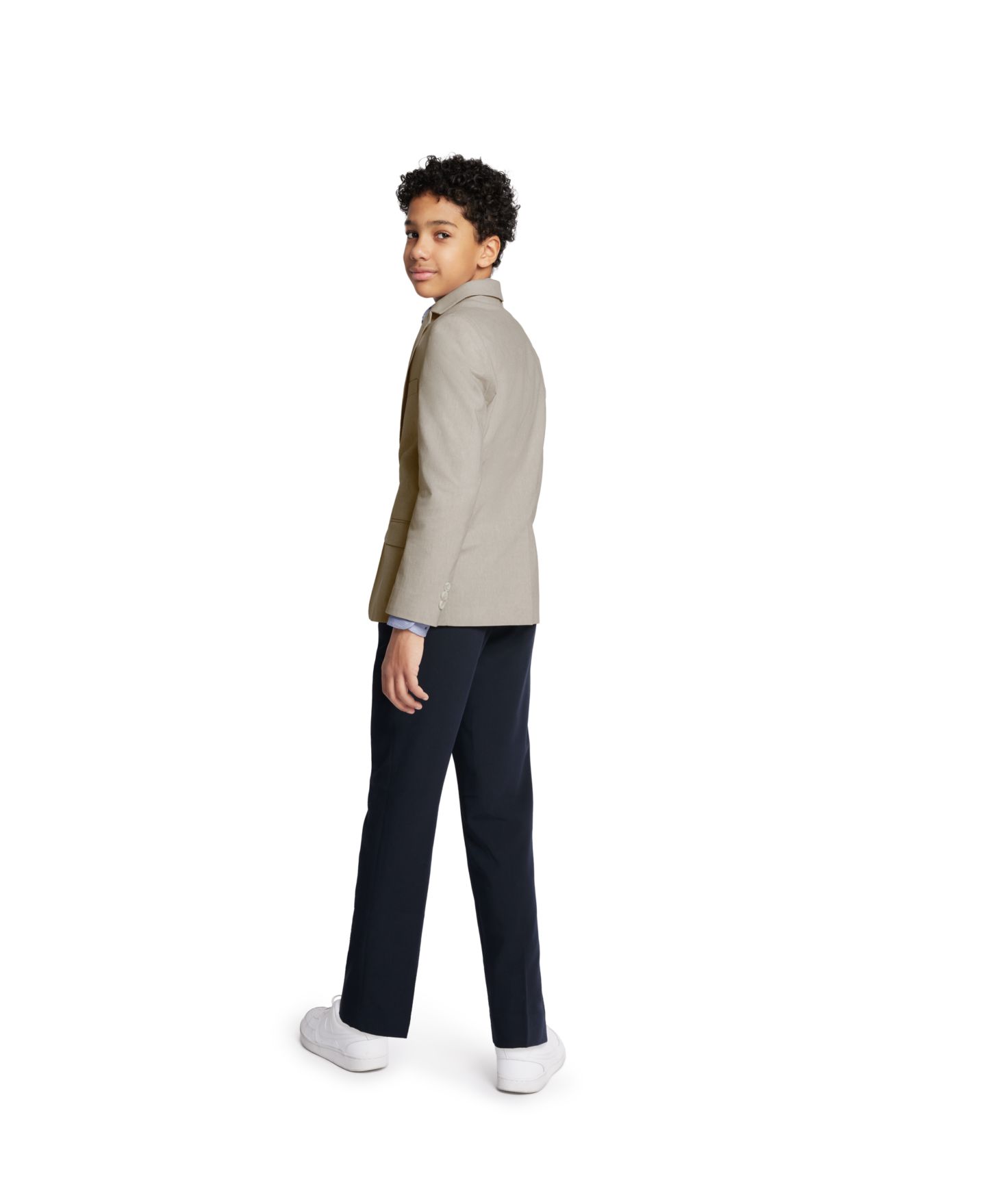 Брюки Tommy Hilfiger Alexander Machine Washable Bi-Stretch Pants для мальчиков, цвет: Тёмно-синий — фото 5