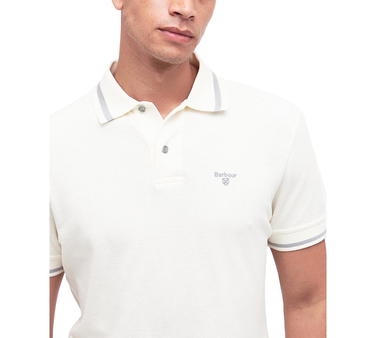 Barbour Men's Newbridge Tipped Pique Polo Shirt