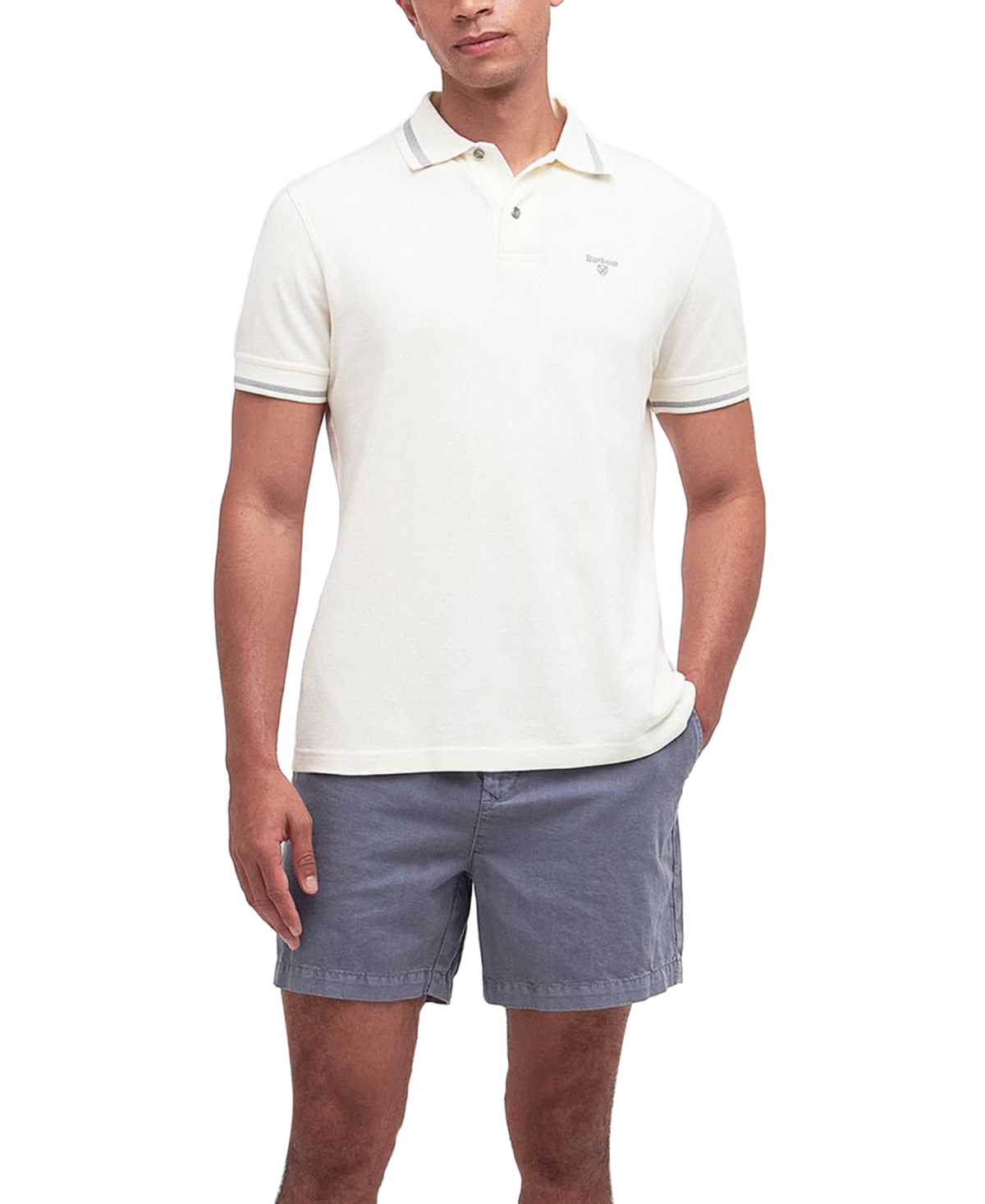 Barbour Men's Newbridge Tipped Pique Polo Shirt