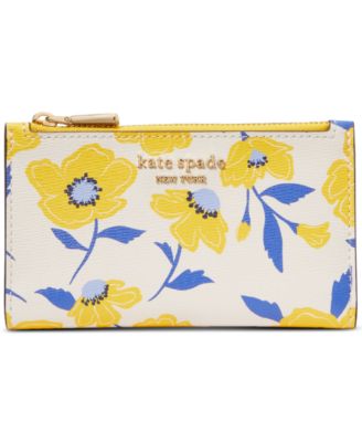 kate spade new york - Morgan Sunshine Floral Slim Bifold Wallet