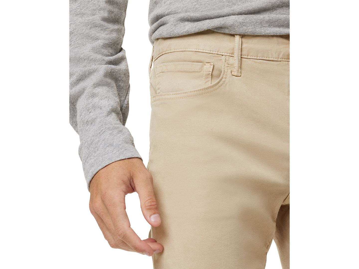 Мужские джинсы Joe's Jeans Slim-Straight Brixton Twill, цвет: Cobbleston — фото 4