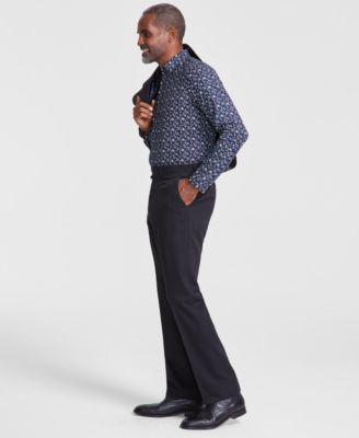 Men's Classic-Fit Solid Suit Separate Pants