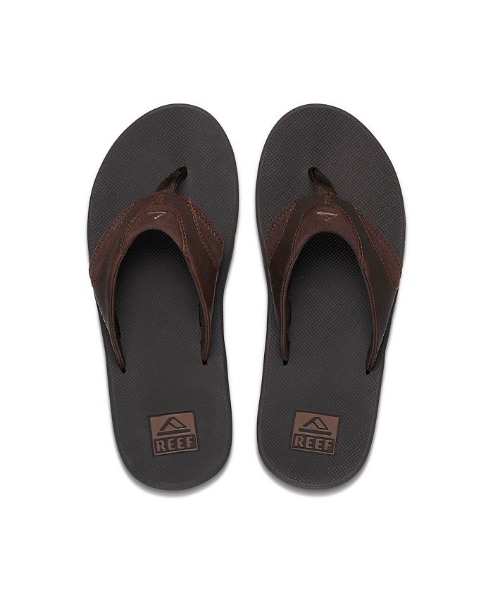 Reef Leather Fanning Mens Sandal