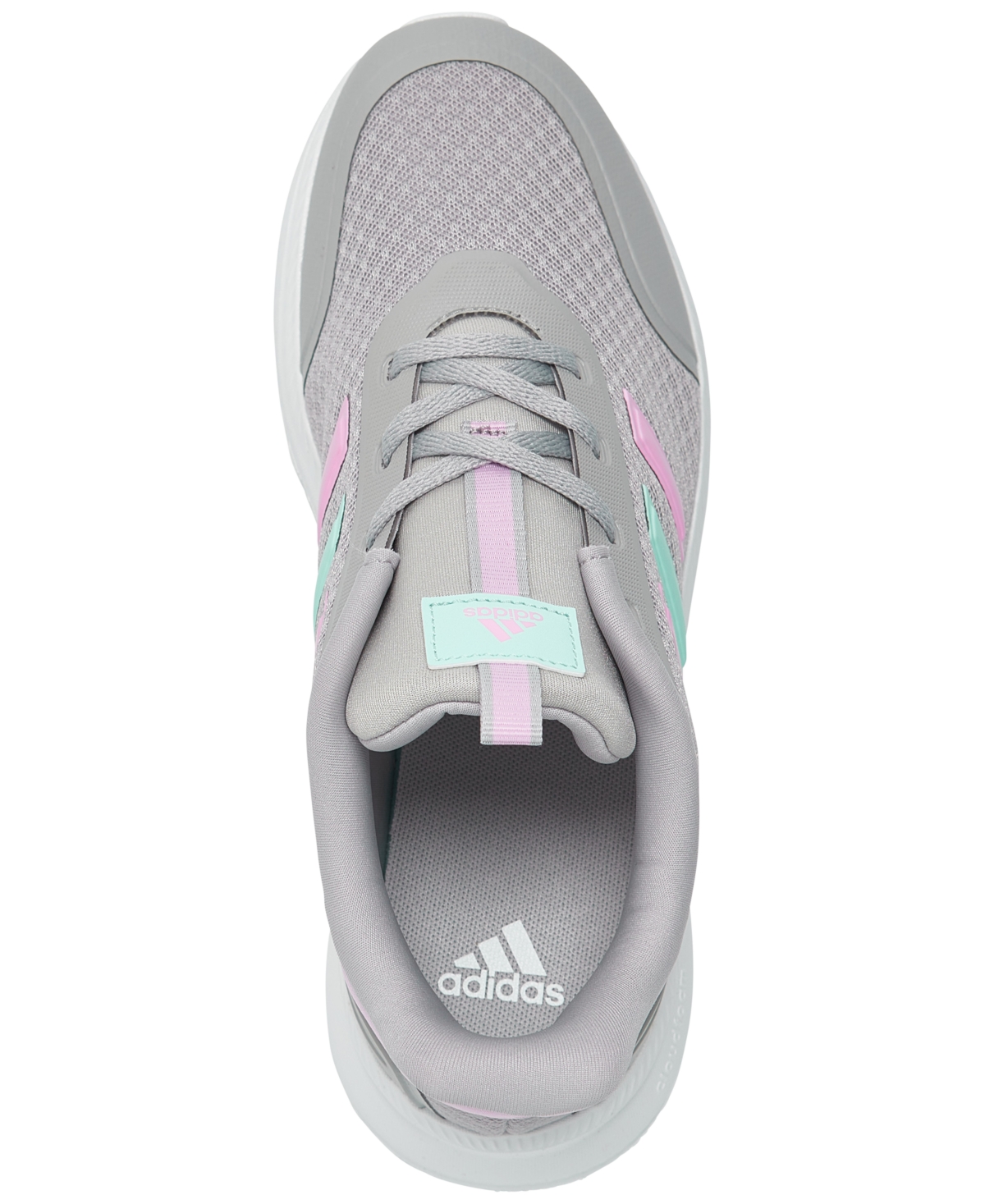 Shop Adidas Originals Big Girls Xplr Casual Sneakers From Finish Line In Gray Two,bliss Lilac,semi