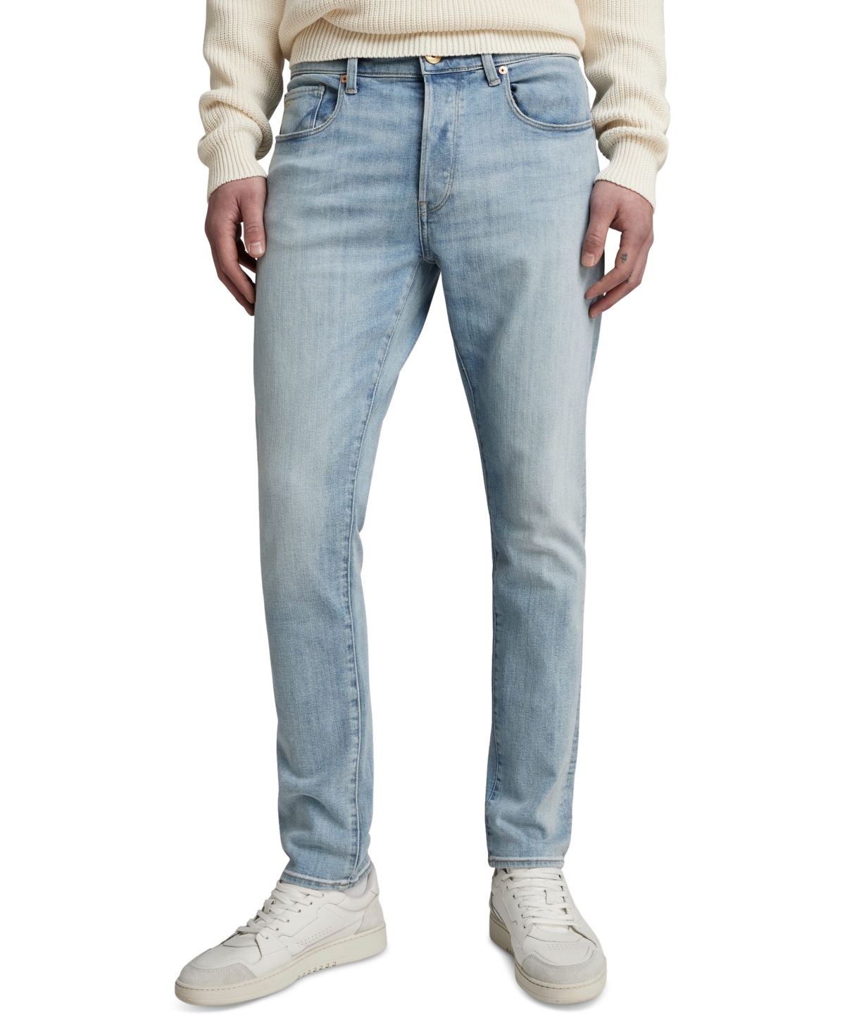 Men's Slim-Fit Jeans - Sun Faded Mirage Blue