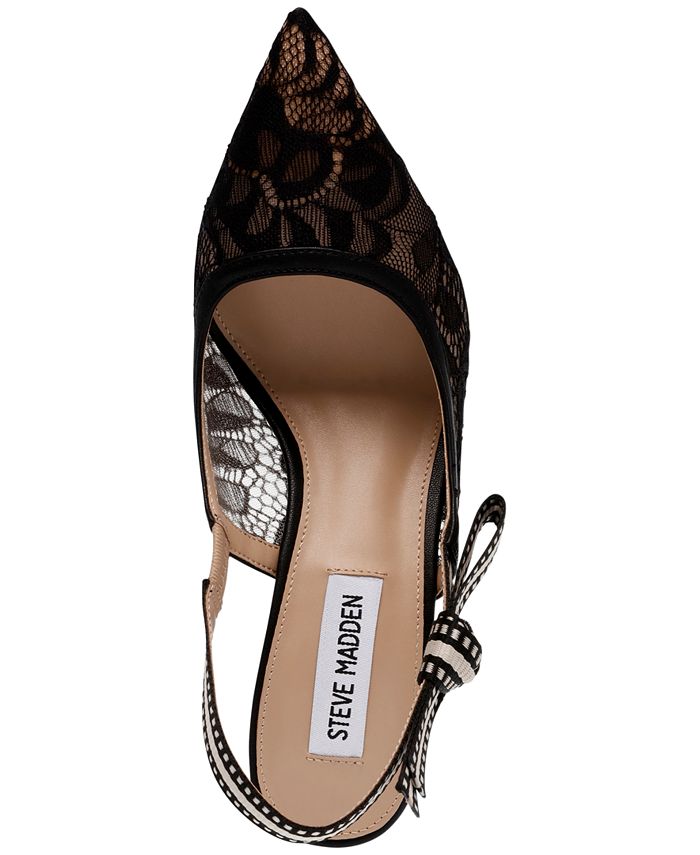 Steve Madden Bri Pumps Für Damen – Elegante Slingback-Absätze Mit 10,2 Cm Hohem Stiletto