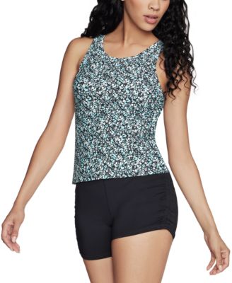 Skechers - Women's GoWalk Printed Shelf Bra Tank Top