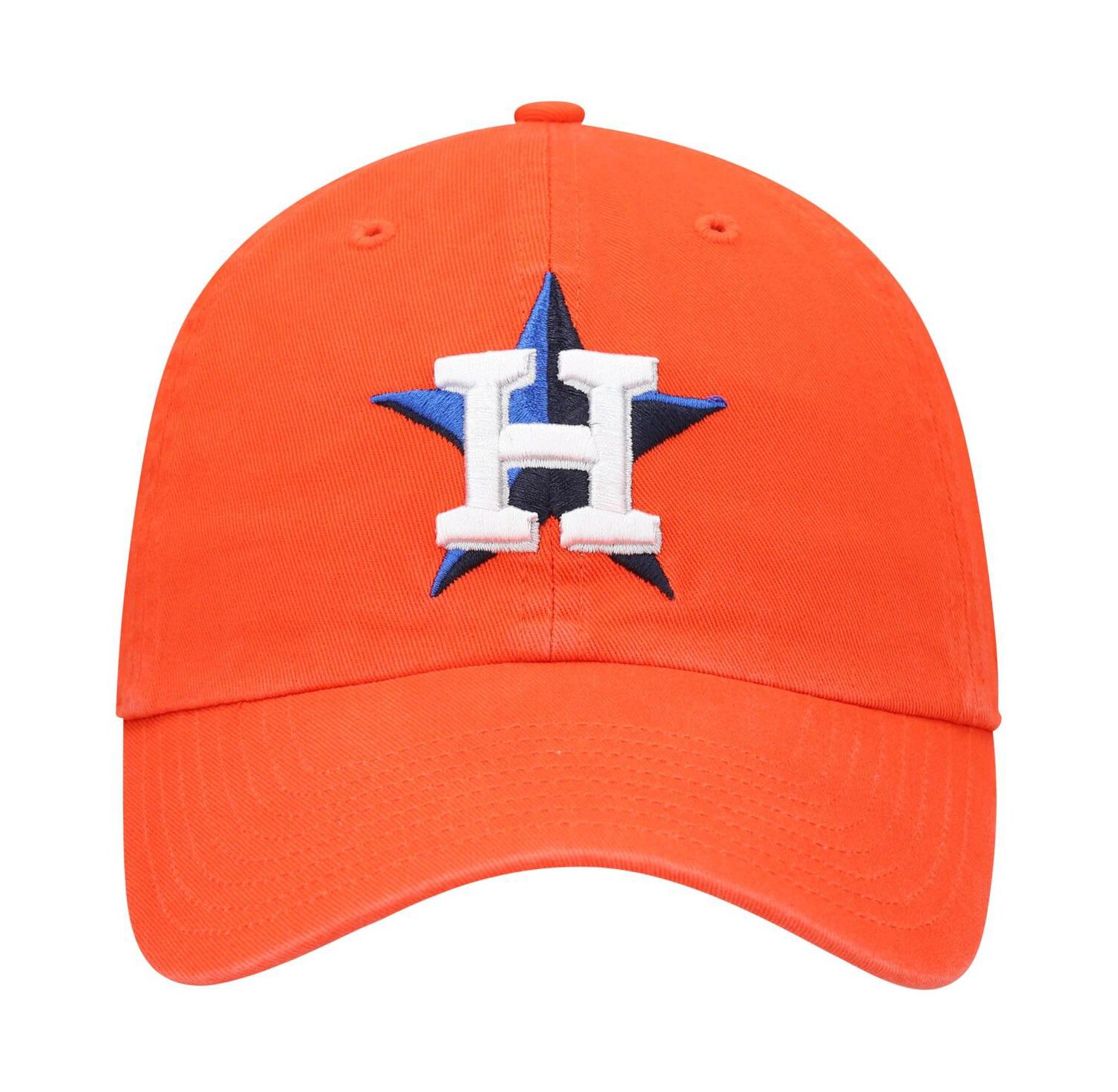 Men's Orange Houston Astros Clean Up Adjustable Hat