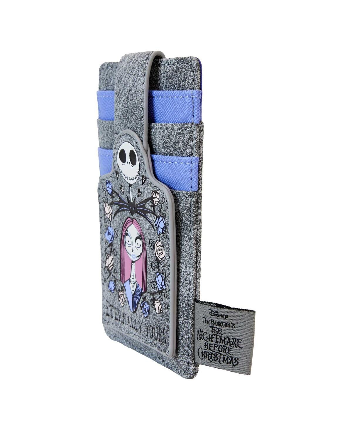 Shop Loungefly The Nightmare Before Christmas Jack And Sally Eternally Yours Cardholder In Multi
