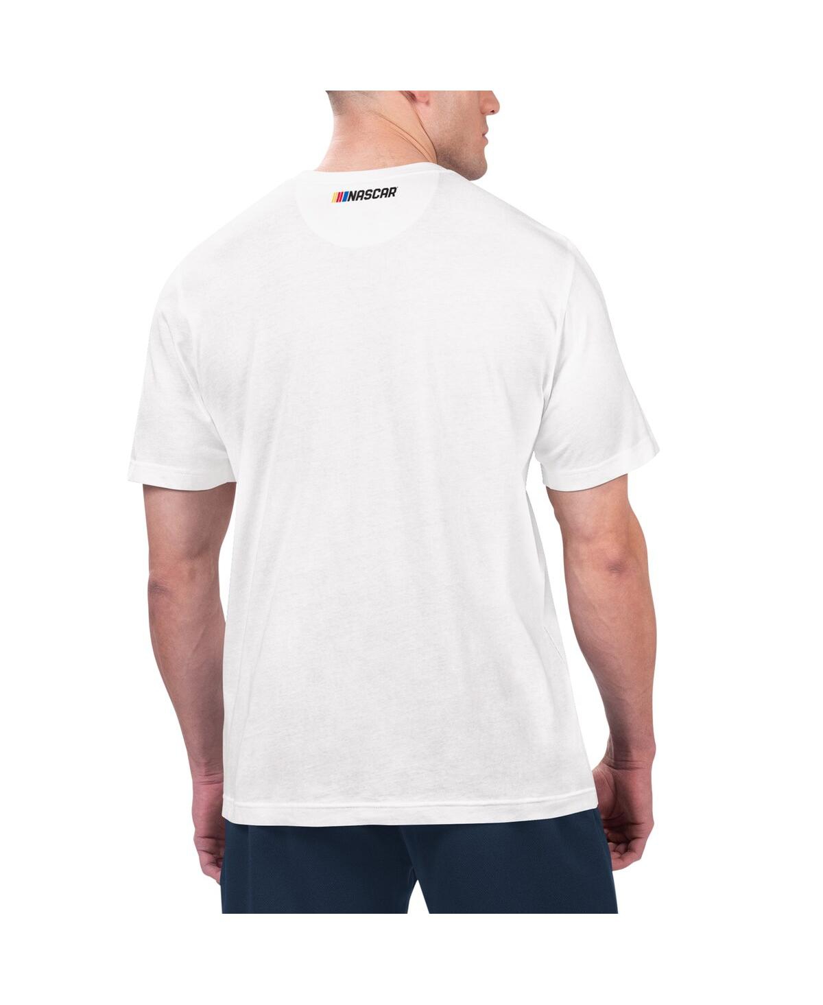 Men's StarterKyle Larson Extreme Lineman Graphic T-shirt - White