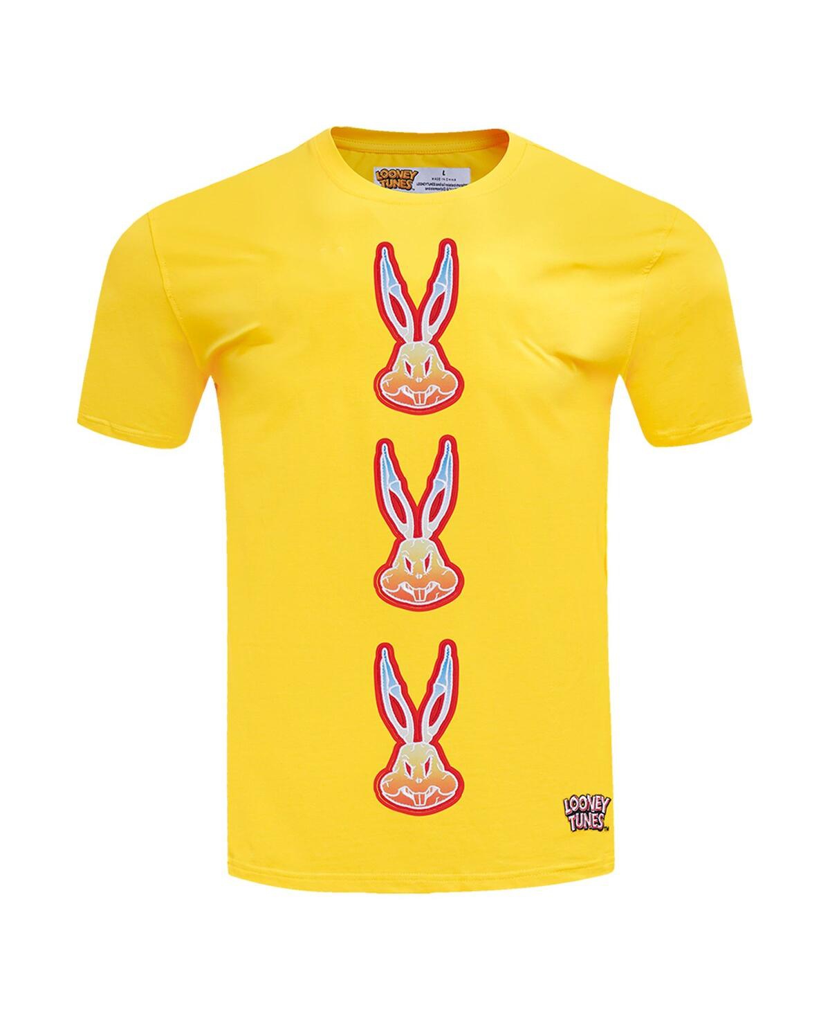 Shop Freeze Max Men's  Bugs Bunny Yellow Looney Tunes Acid Colors T-shirt