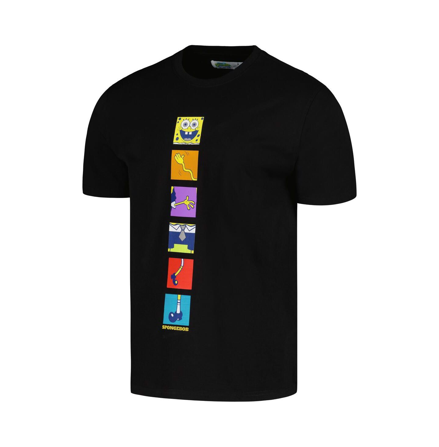 Футболка Freeze Max Black SpongeBob SquarePants Pieces — фото 2