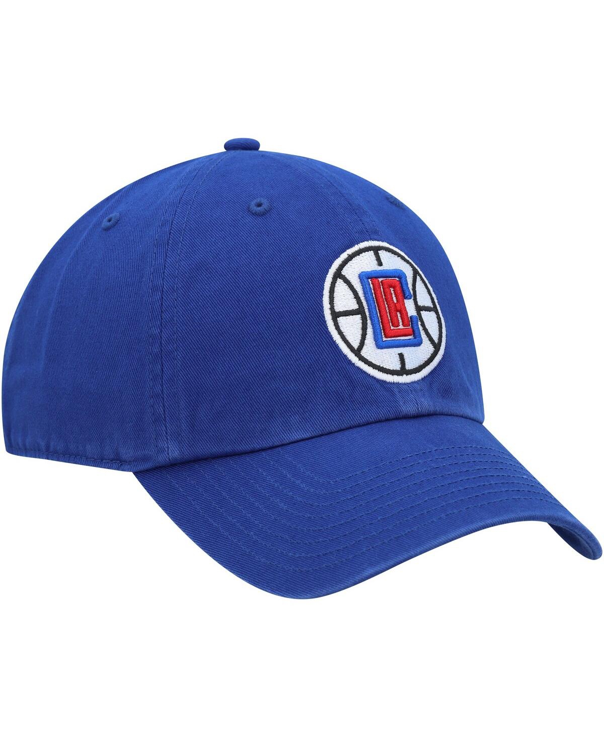 Shop 47 Brand Men's ' Royal La Clippers Team Logo Clean Up Adjustable Hat