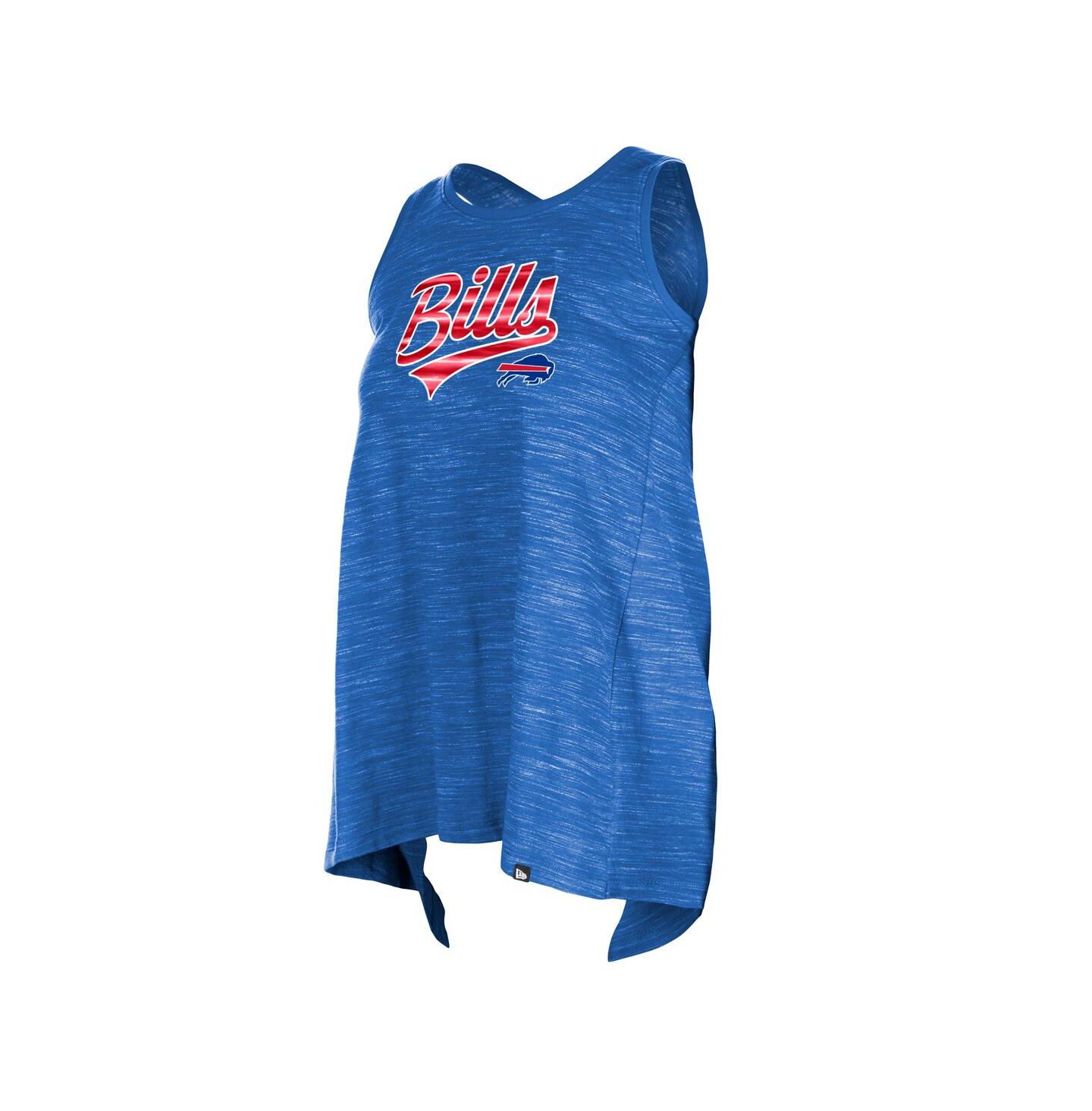 Женский топ New Era Royal Buffalo Bills Space Dye Active — фото 3