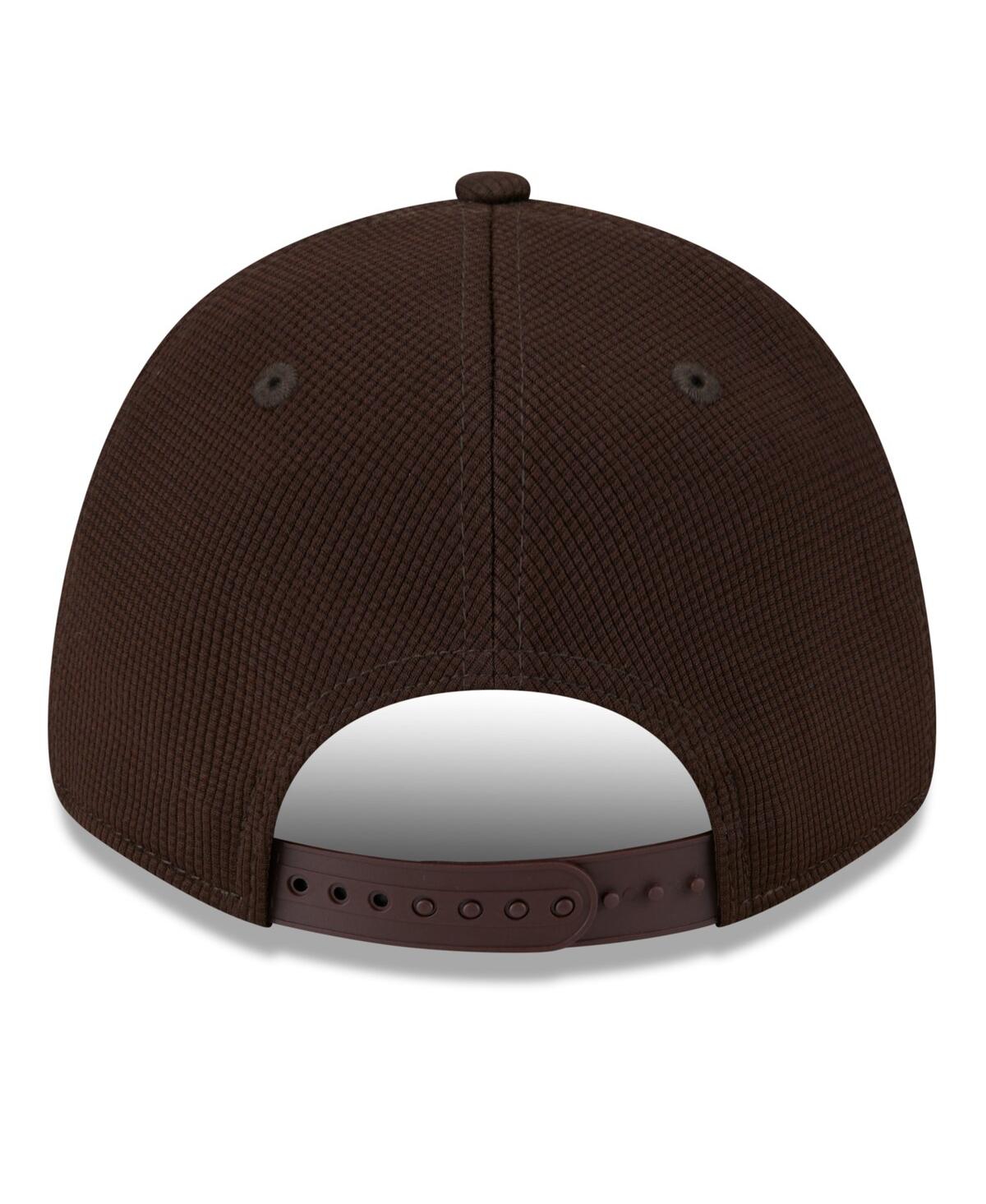 Shop New Era Men's  Brown San Diego Padres 2024 Batting Practice 9forty Adjustable Hat