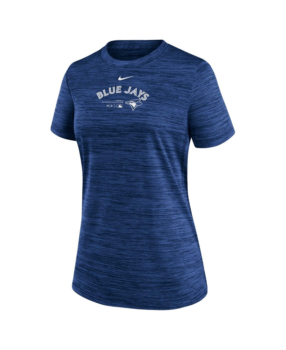 Women's NikeToronto Blue Jays Authentic Collection Velocity Performance T-shirt - Royal