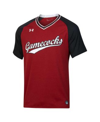Men's South Carolina Gamecocks Softball V-Neck Jersey