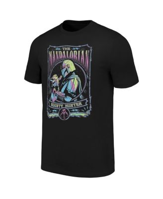 Men's and Women's Black The Mandalorian Trip T-shirt