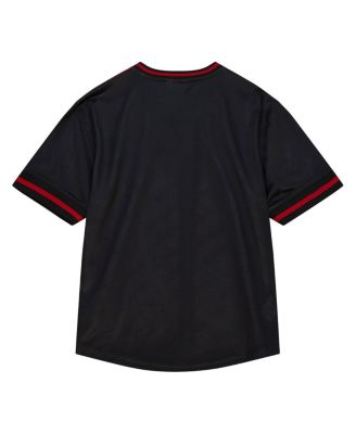 Men's Red Chicago Bulls Jumbotron 3.0 Mesh V-Neck T-shirt