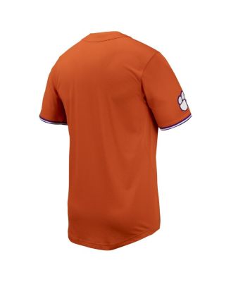 Men's Clemson Tigers Replica Full-Button Baseball Jersey