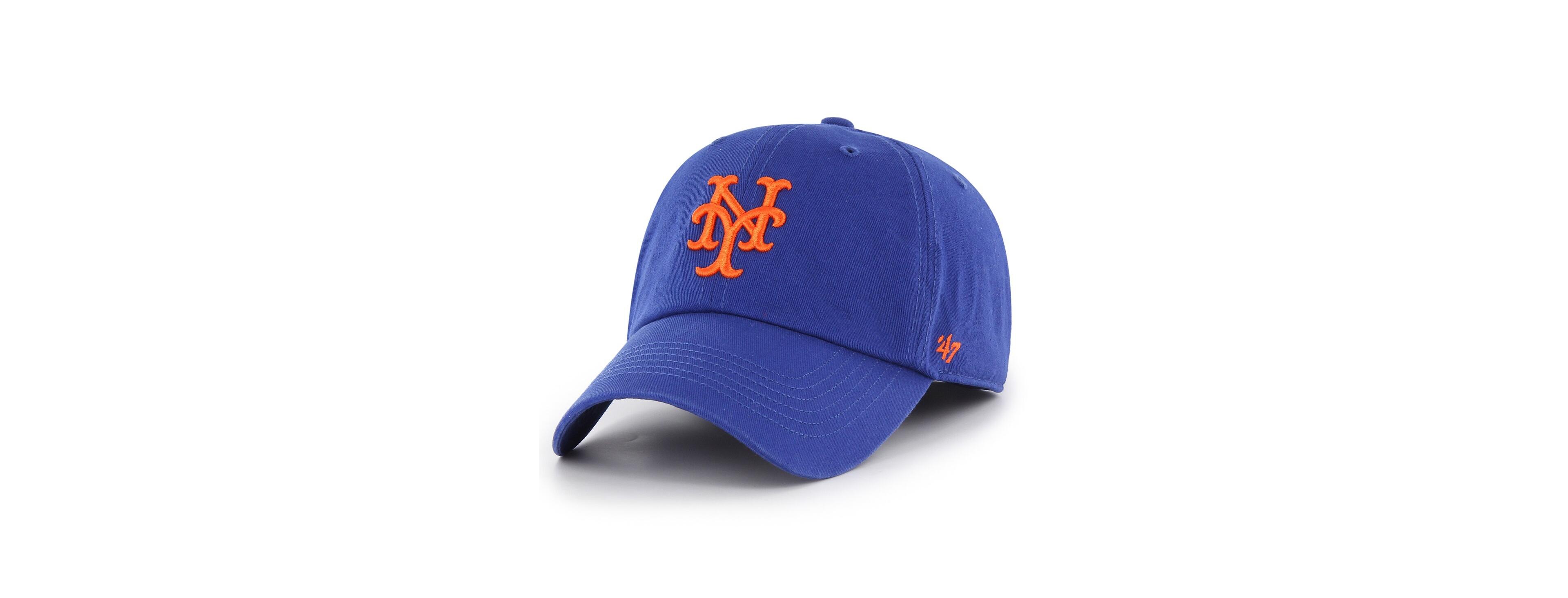 Men's '47 Brand Royal New York Mets Cooperstown Collection Franchise Fitted Hat