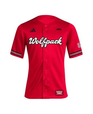Men's NC State Wolfpack Reverse Retro Replica jersey Baseball Jersey