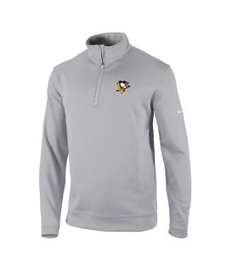 Men's Gray Pittsburgh Penguins Wickham Hills Omni-Wick Quarter-Zip Jacket