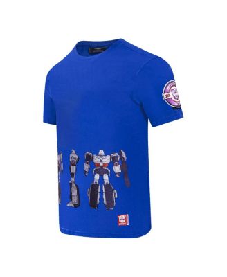 Men's and Women's Royal Transformers Barricade T-shirt