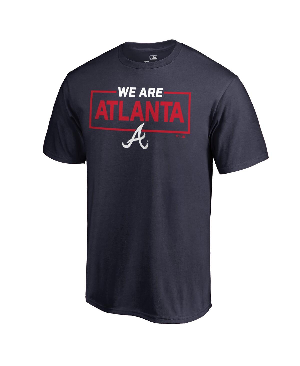Fanatics Men's  Navy Atlanta Braves We Are Icon T-shirt