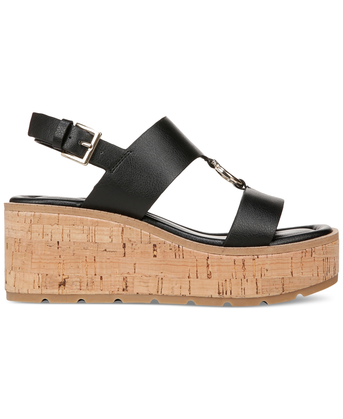 Shop Giani Bernini Women's Harperr Memory Foam Platform Wedge Sandals, Created For Macy's In Cinnamon Croc