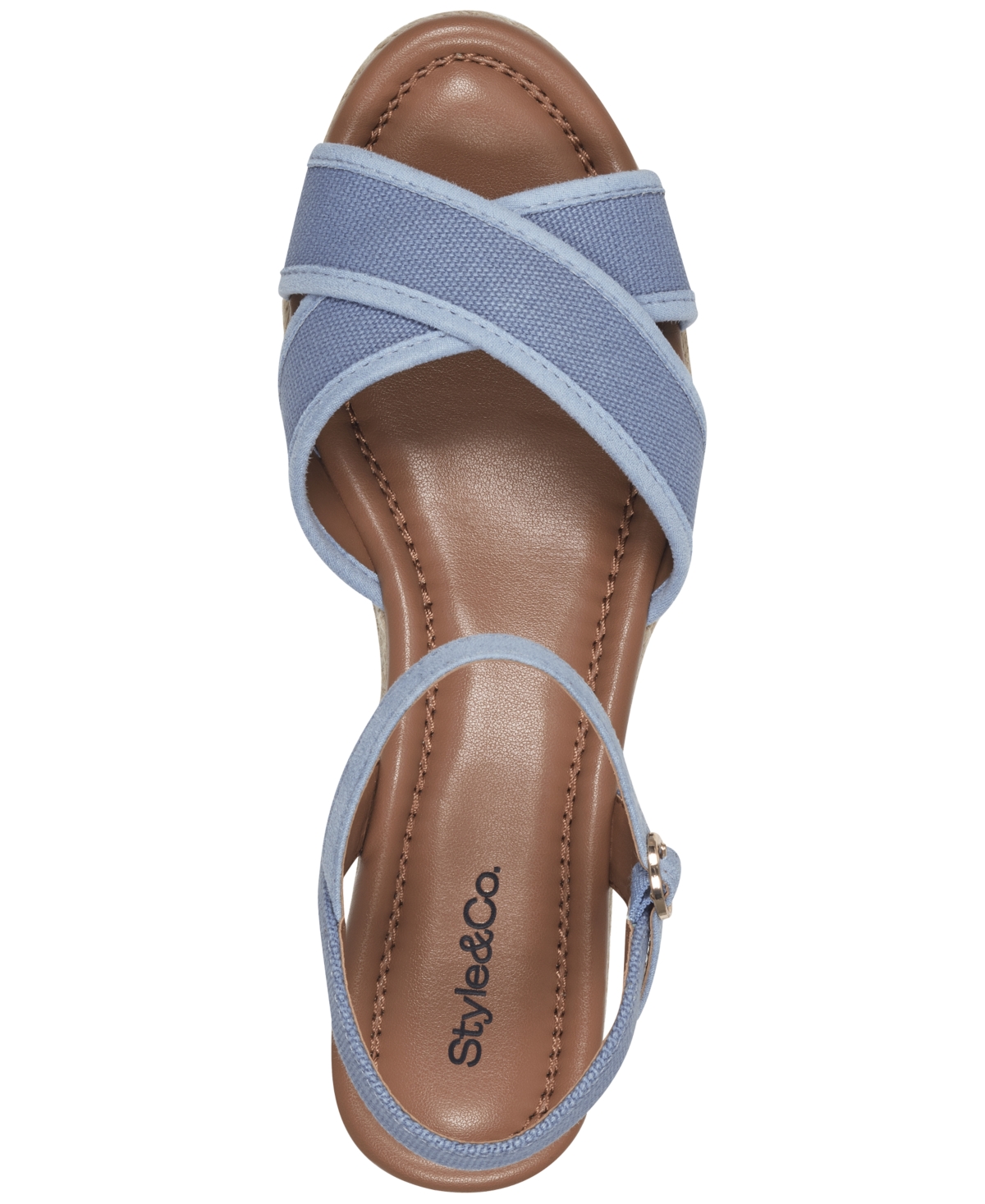 Style & Co Women's Leahh Strappy Espadrille Wedge Sandals, Created for Macy's