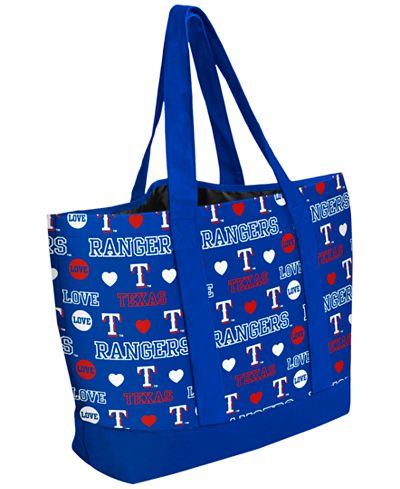Forever Collectibles Texas Rangers Tote Bag