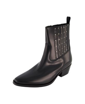 Cuban fashion heeled chelsea boots