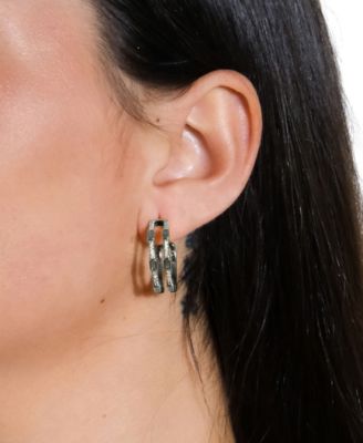 Cubic Zirconia Neah Hoop Earrings