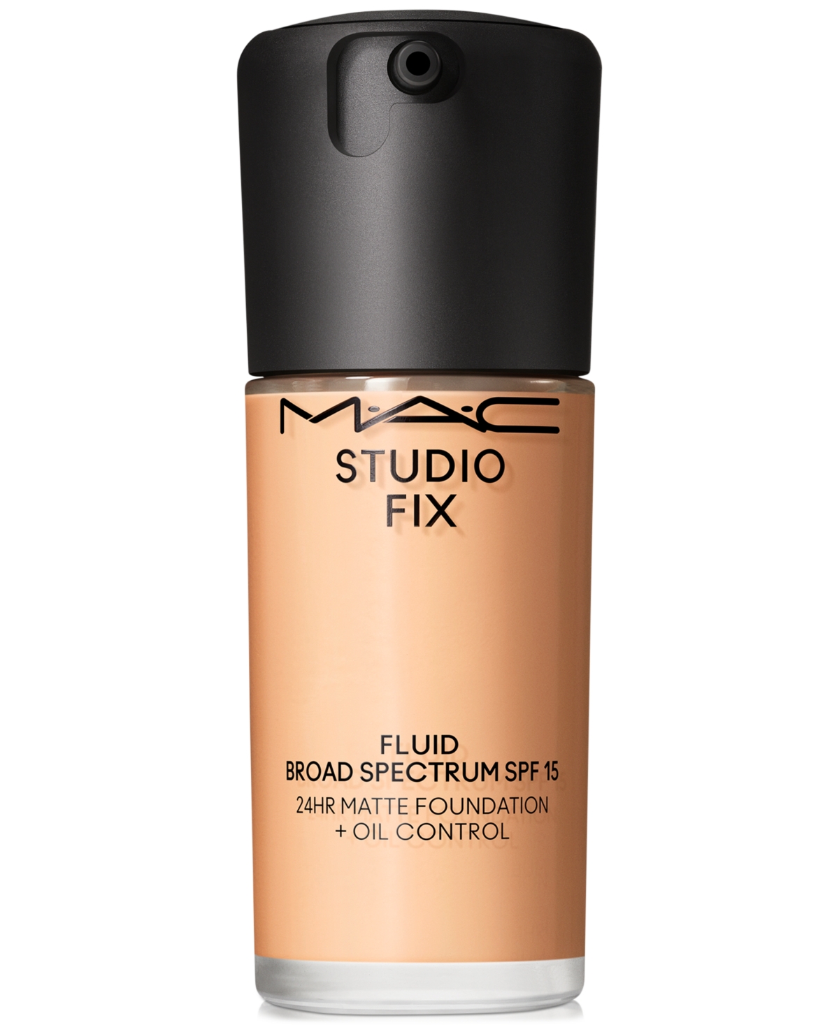 Mac Studio Fix Fluid Spf 15 24hr Matte Foundation + Oil Control, 1 Oz. In Nc18 (beige With Neutral Undertone With