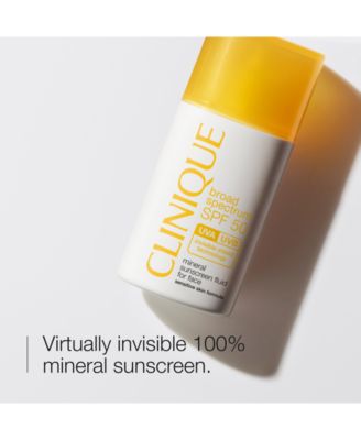 Clinique Broad Spectrum SPF 50 Mineral Sunscreen Fluid For