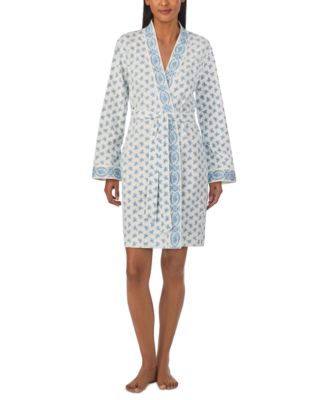 Lauren Ralph Lauren Women's Floral Kimono Wrap Robe - Macy's