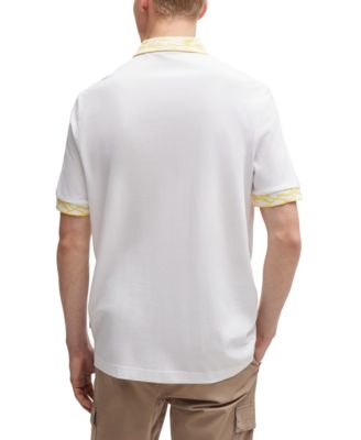Hugo Boss Men's Patterned Trims Polo Shirt