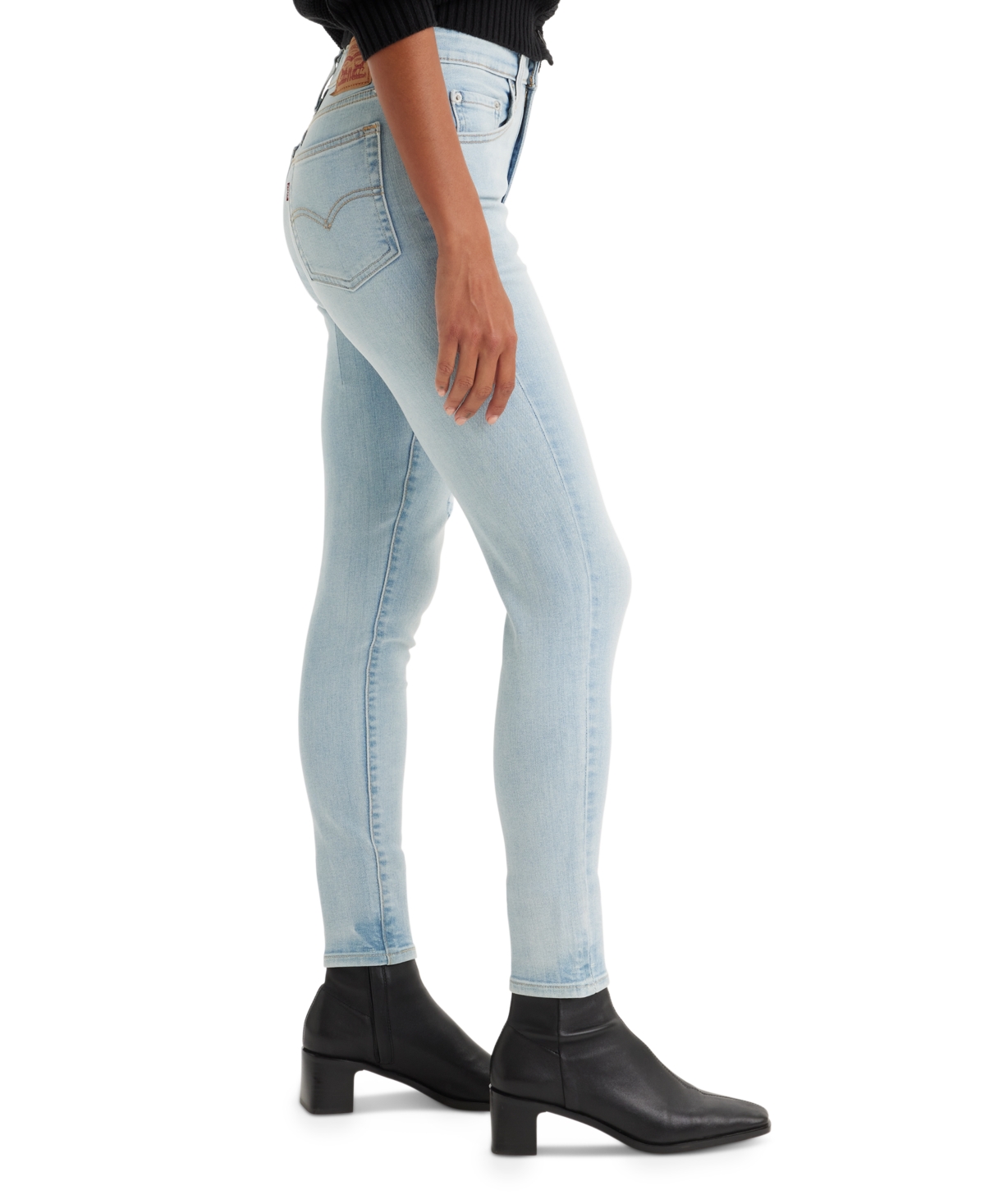 Levi's Women's 721 High-rise Stretch Skinny Jeans In Purple