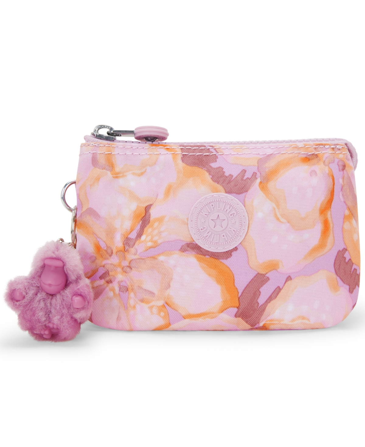 Creativity Small Pouch with Keychain - Metallic Lilac