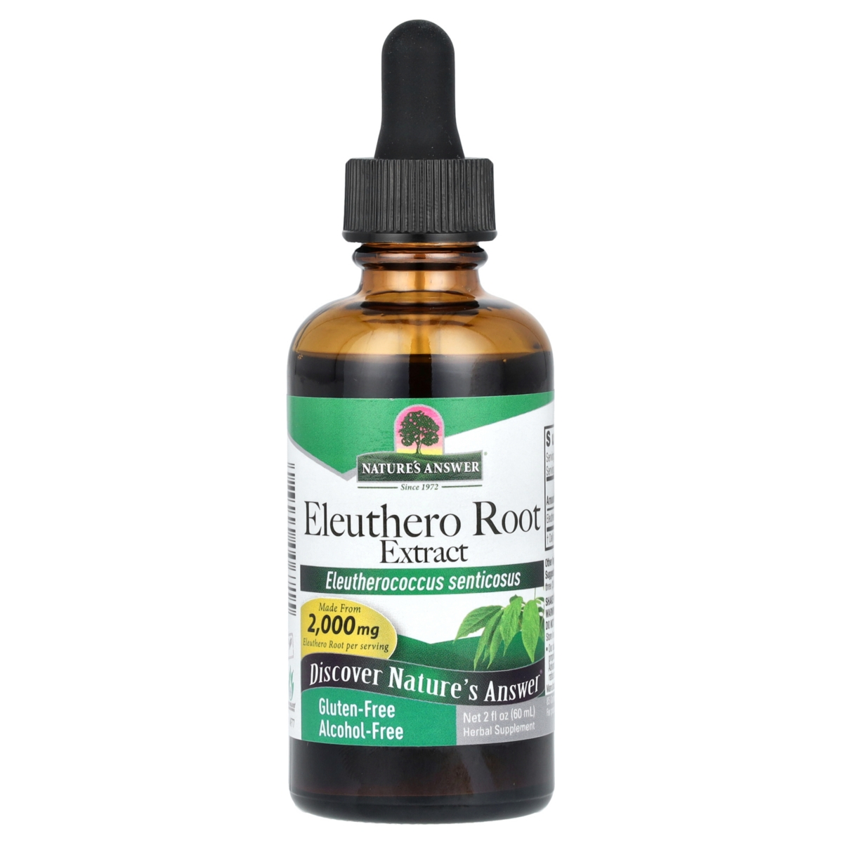 Eleuthero Root Extract Alcohol-Free 2 000 mg - 2 fl oz (60 ml) - Assorted Pre-pack (See Table