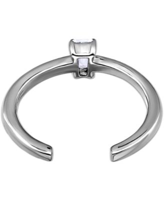 Cubic Zirconia Baguette Toe Ring, Created for Macy's